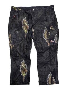 MOSSY OAK Tree Camo Hunting Pants SCENT FACTOR Flannel Cargo Mens 3XL